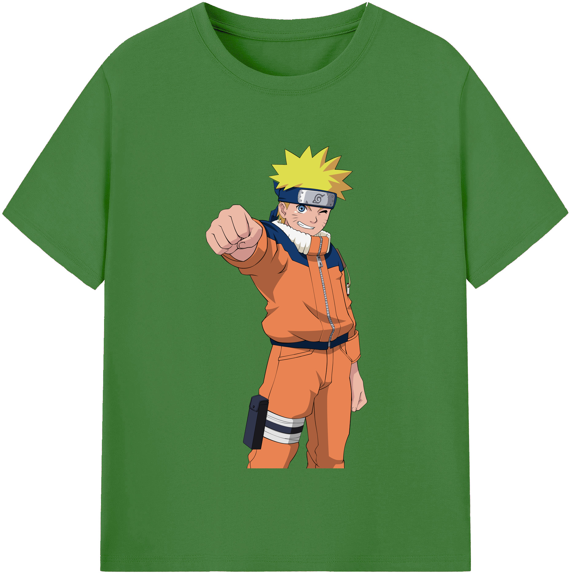 NARUTO -ナルト- うずまき ナルト Uzumaki Naruto レディースカジュアルプリントTシャツ（綿100％）